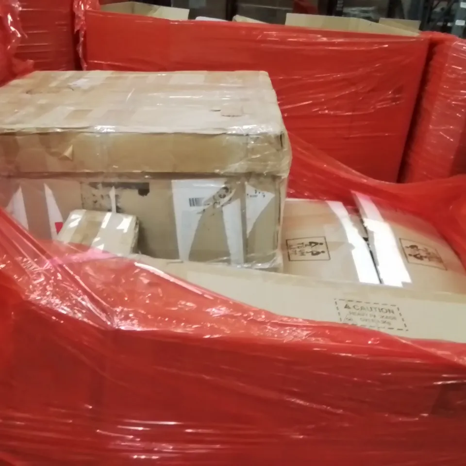PALLET OF ASSORTED HOUSEHOLD GOODS AND PRODUCTS TO INCLUDE;ELECTRIC CAR CHARGER,PICTURE FRAME