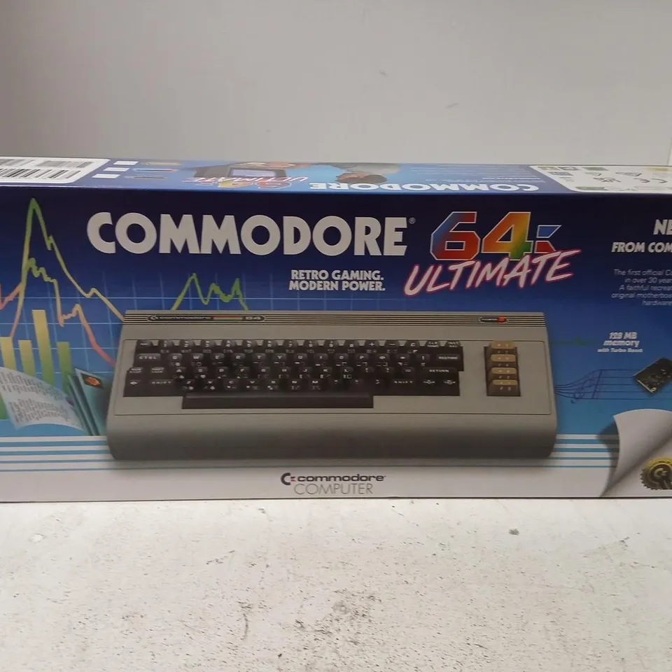 COMMODORE 64 ULTIMATE WITH KEYBOARD – BOXED SET