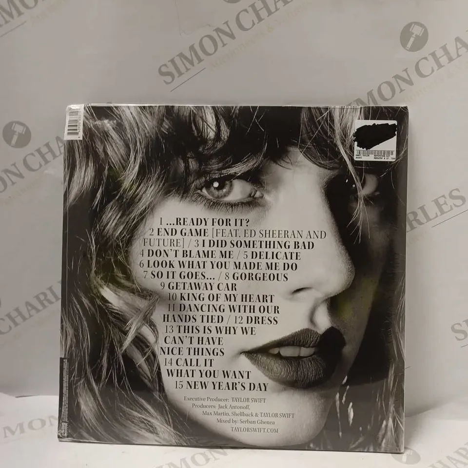 SEALED TAYLOR SWIFT REPUTATION DOUBLE VINYL PICTURE DISC