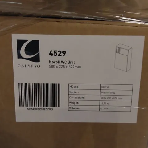PALLET TO CONTAIN APPROX 16 X CALYPSO NOVOLI WC UNITS