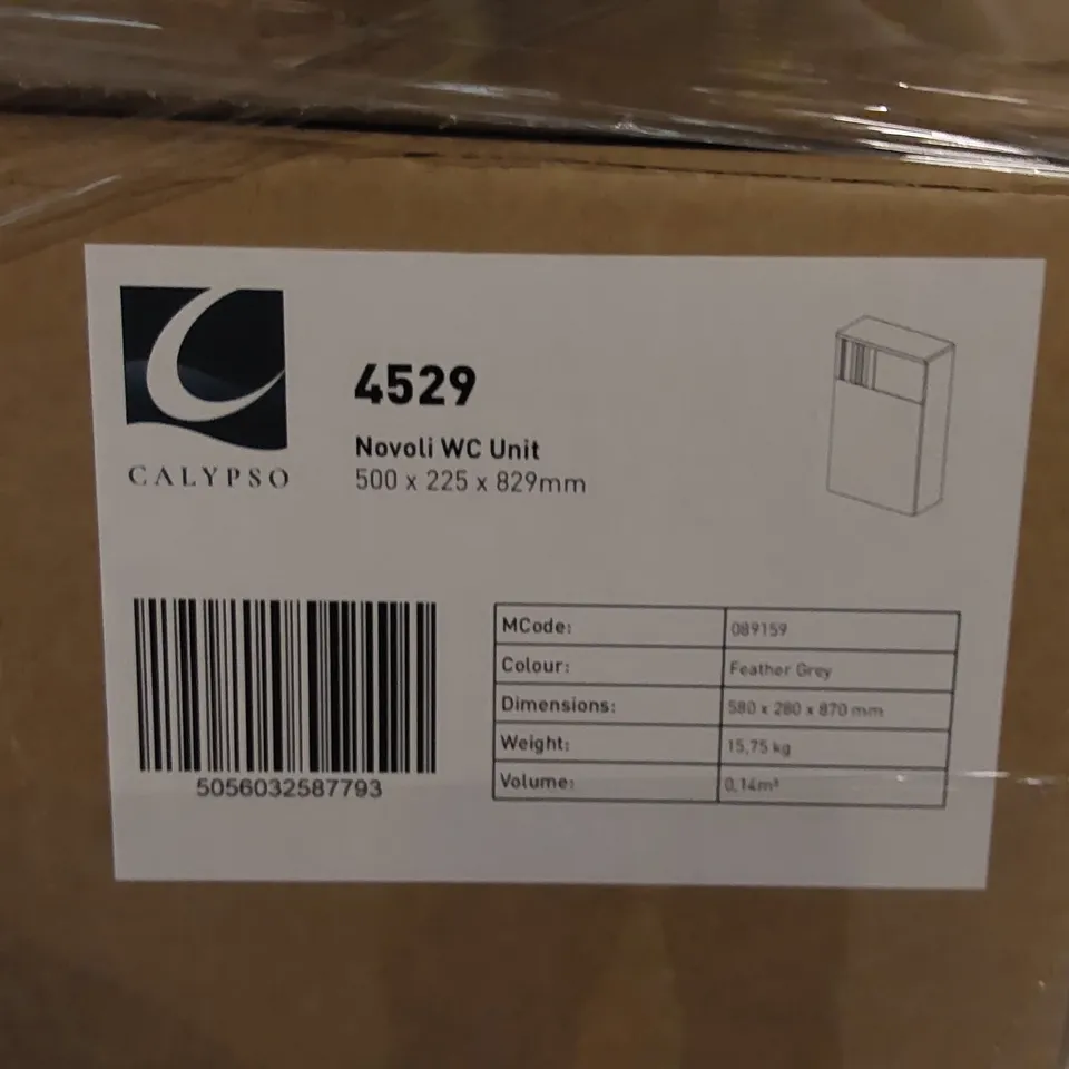 PALLET TO CONTAIN APPROX 16 X CALYPSO NOVOLI WC UNITS 