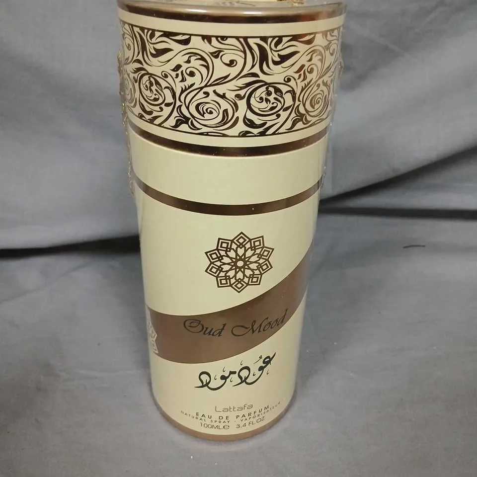 BOXED AND SEALED LATTAFA "OUD MOOD" EAU DE PARFUM SPRAY, 100ML