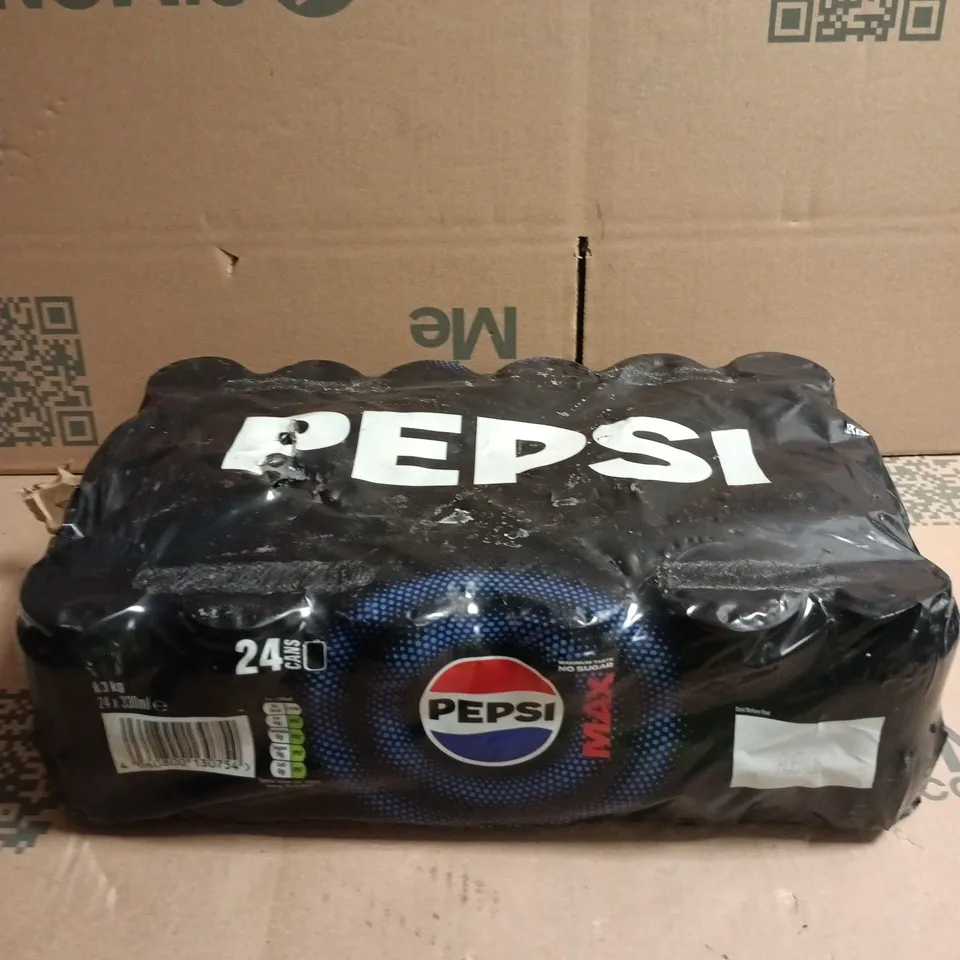 APPROXIMATELY 24 CANS OF PEPSI MAX 330ML PER CAN