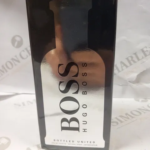 BOXED AND SEALED HUGO BOSS BOTTLED UNITED EAU DE TOILETTE 200ML 