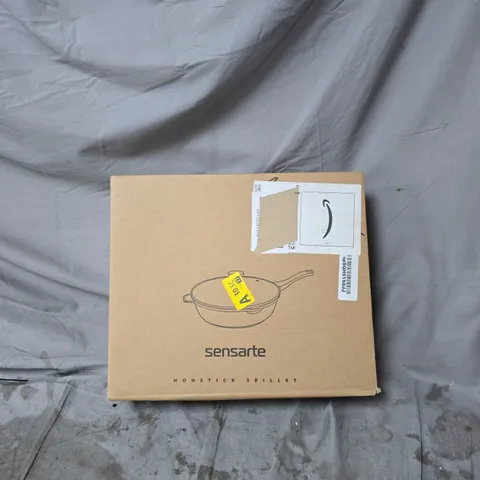 SENSARTE NONSTICK SKILLET DIE CAST DEEP FRY PAN 28CM BOXED
