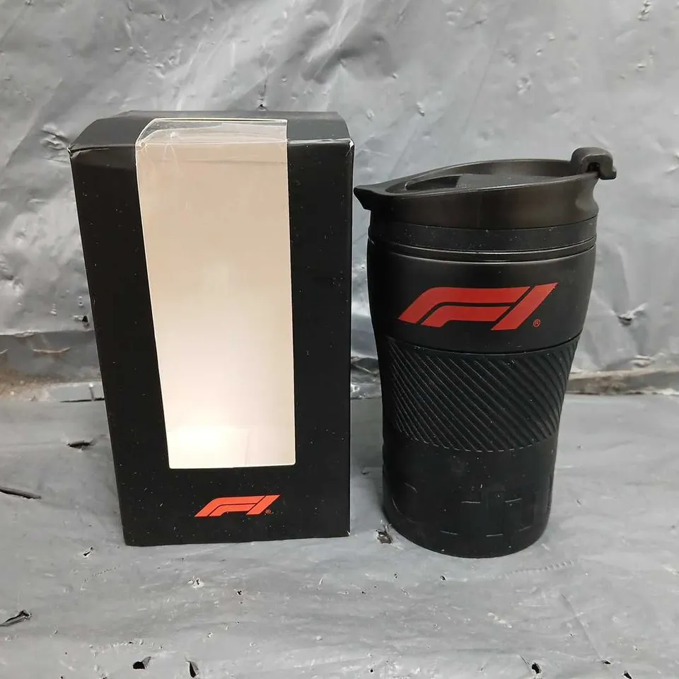 BOXED FORMULA 1 THERMAL TRAVEL MUG 