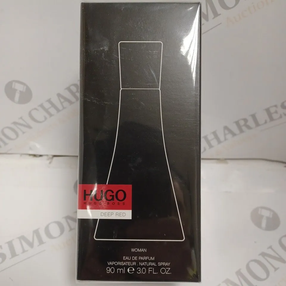 SEALED HUGO BOSS HUGO DEEP RED EAU DE PARFUM SPRAY 90ML 