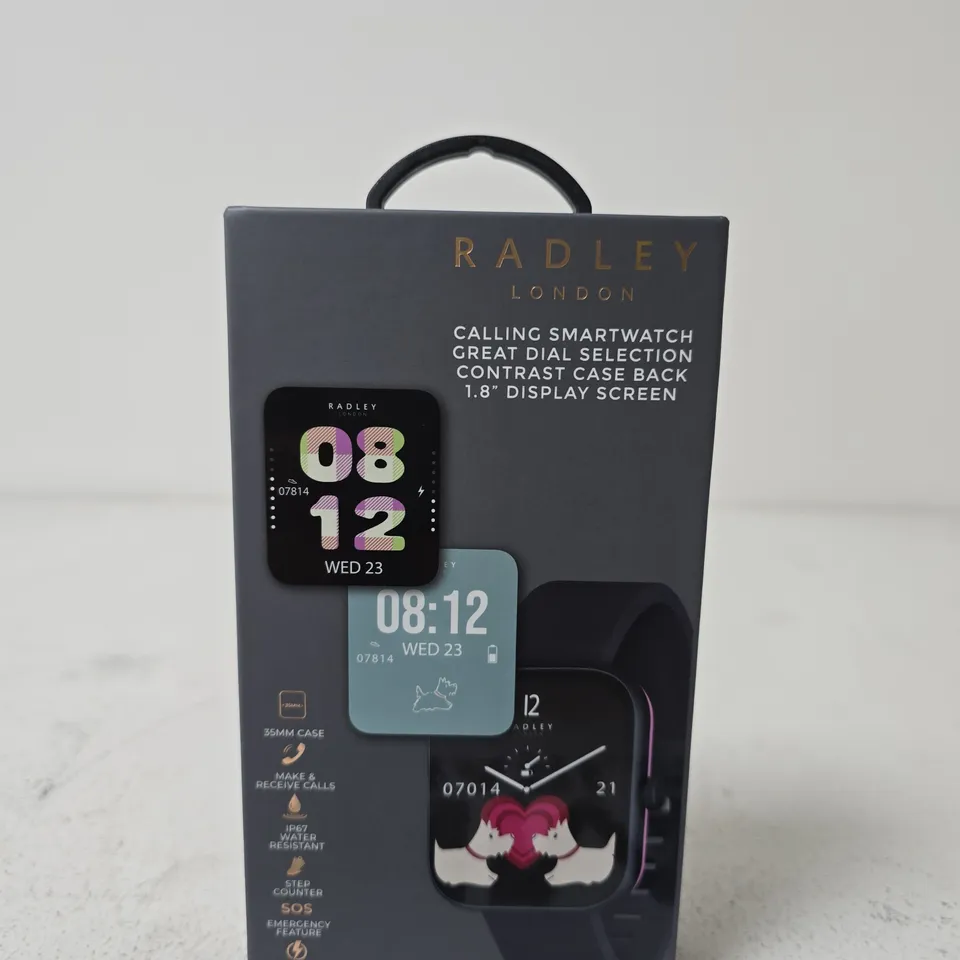 RADLEY LONDON CALLING SMARTWATCH – BOXED