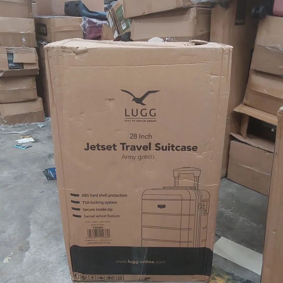 BOXED LUGG JETSET TRAVEL SUITCASE 