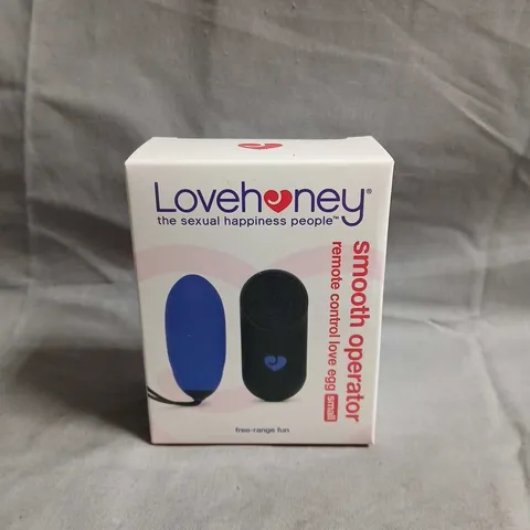LOVEHONEY SMOOTH OPERATOR REMOTE CONTROL LOVE EGG – BOXED