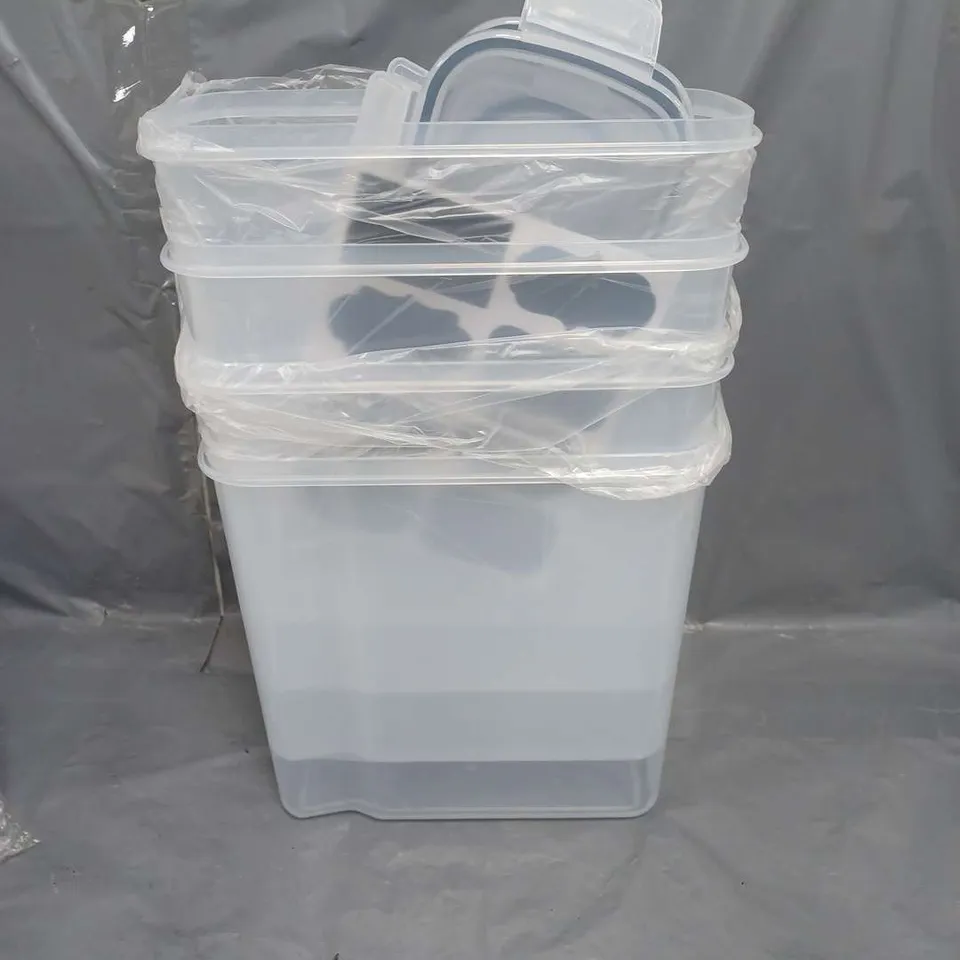PLASTIC FOOD STORAGE CONTAINERS
