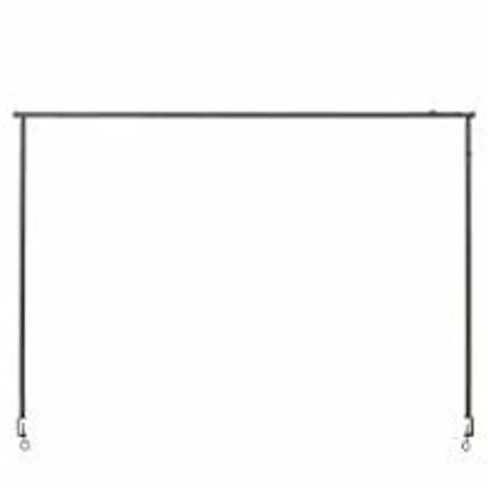 GALLERY BROGDALE HANGING BAR BLACK - COLLECTION ONLY