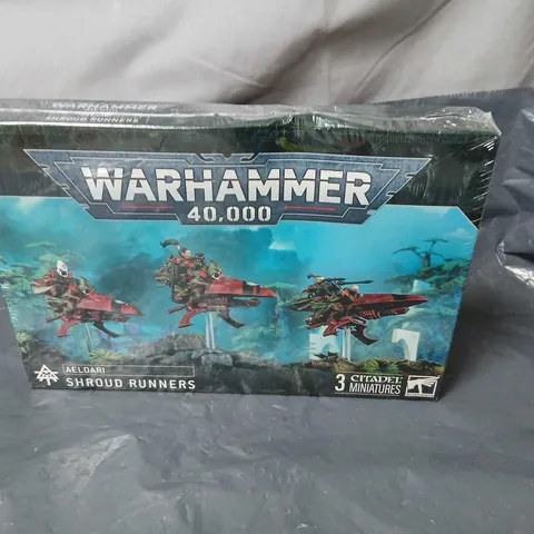 WARHAMMER 40,000 AELDARI SHROUD RUNNERS – BOXED, 3 CITADEL MINIATURES (SEALED)
