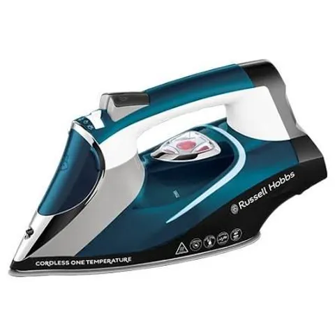 BOXED RUSSELL HOBBS 26020 CORDLESS ONE TEMPERATURE IRON