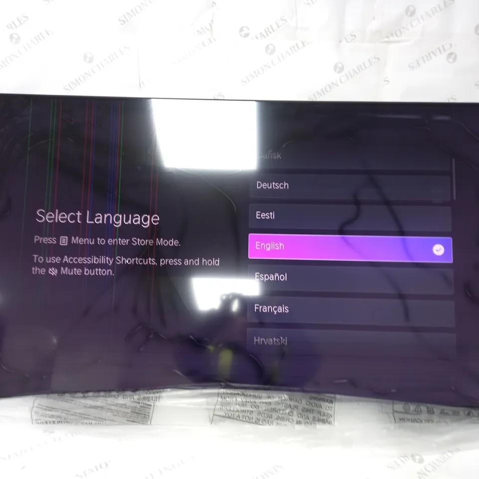 BOXED HISENSE E7HQTUK 55" SMART 4K HDR QLED TV [COLLECTION ONLY]