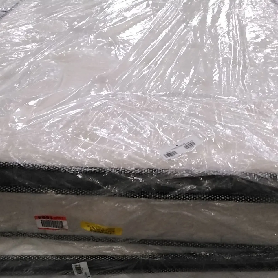 QUALITY BAGGED CALTHORPE PILLOW TOP POCKET SPRUNG 4'6FT MATTRESS