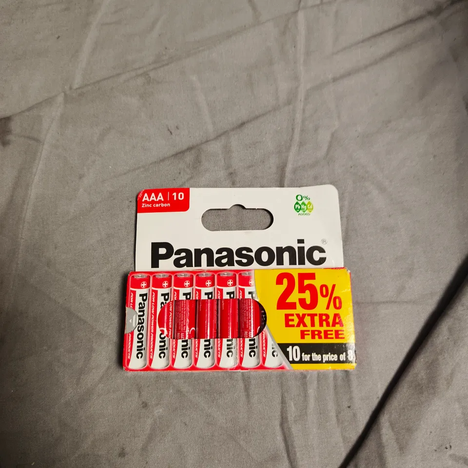 BOX OF ASSORTED BATTERIES INCLUDING ENERGIZER , JCB AND PANASONIC 