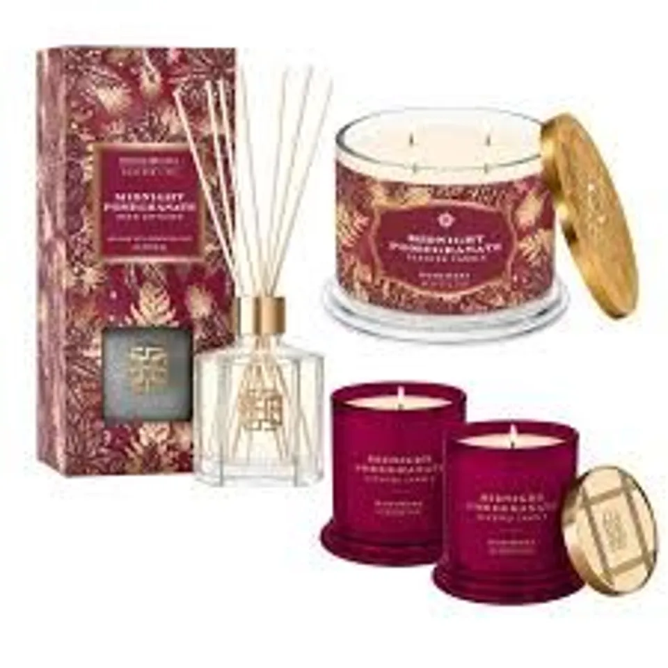 BOXED HOMEWORX BY SLATKIN AND CO COZY NIGHTS HOME FRAGRANCE BUNDLE