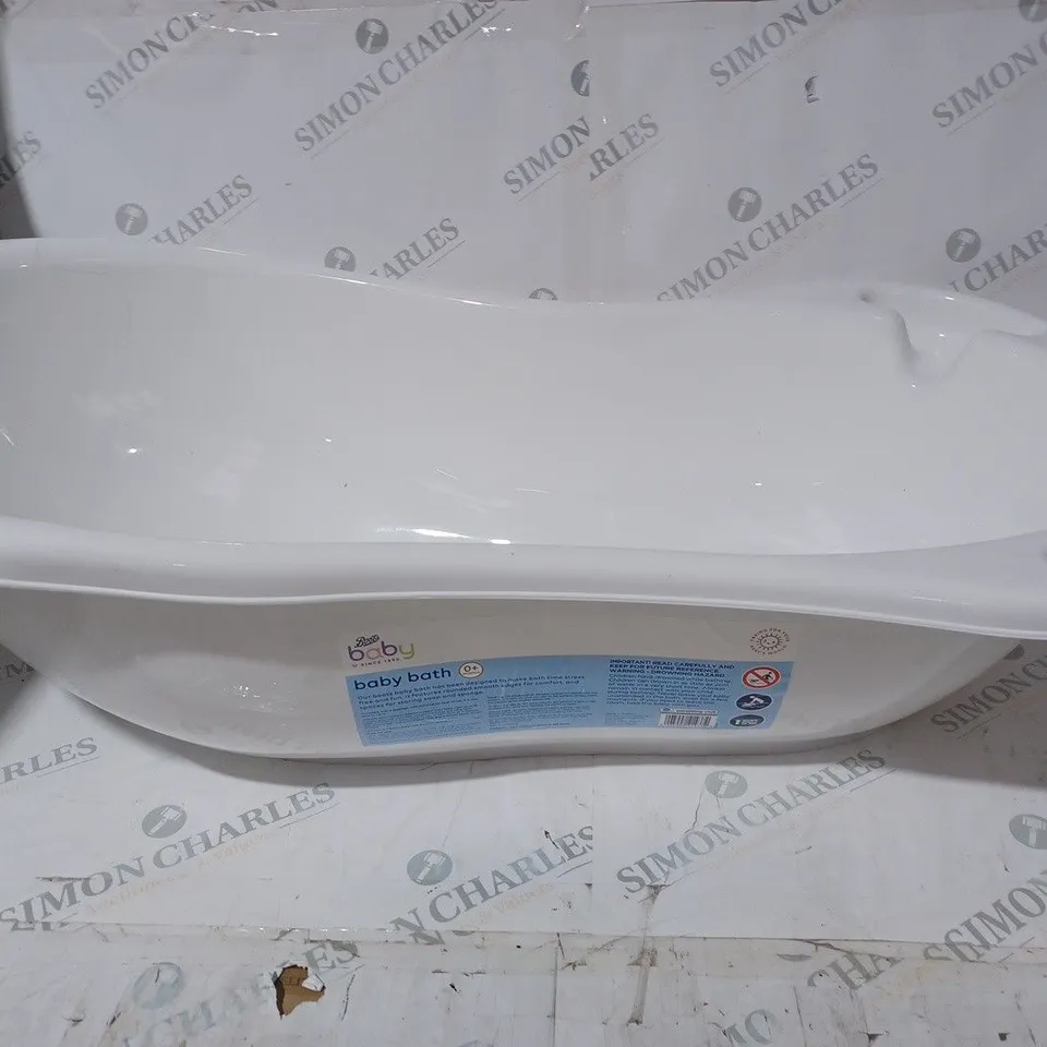 BOOTS BABY BATH IN WHITE