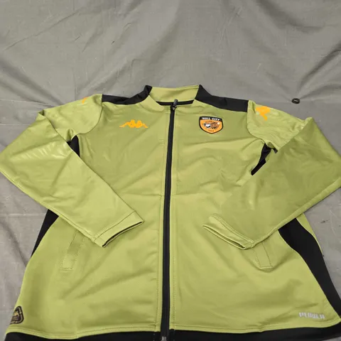 HULL CITY ZIPPED JACKET SIZE S 