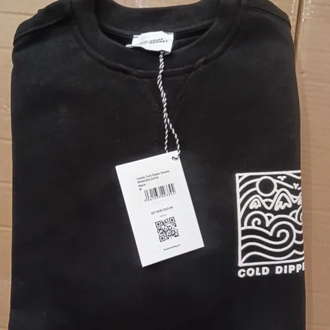 BRAND NEW BRASS MONKEY SWEATS - BLACK SIZE MEDIUM APPROXIMATELY 14