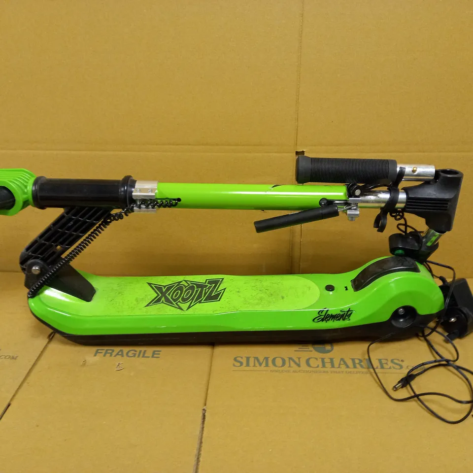 XOO ELEMENT ELECTRIC SCOOTER GREEN RRP £109.99