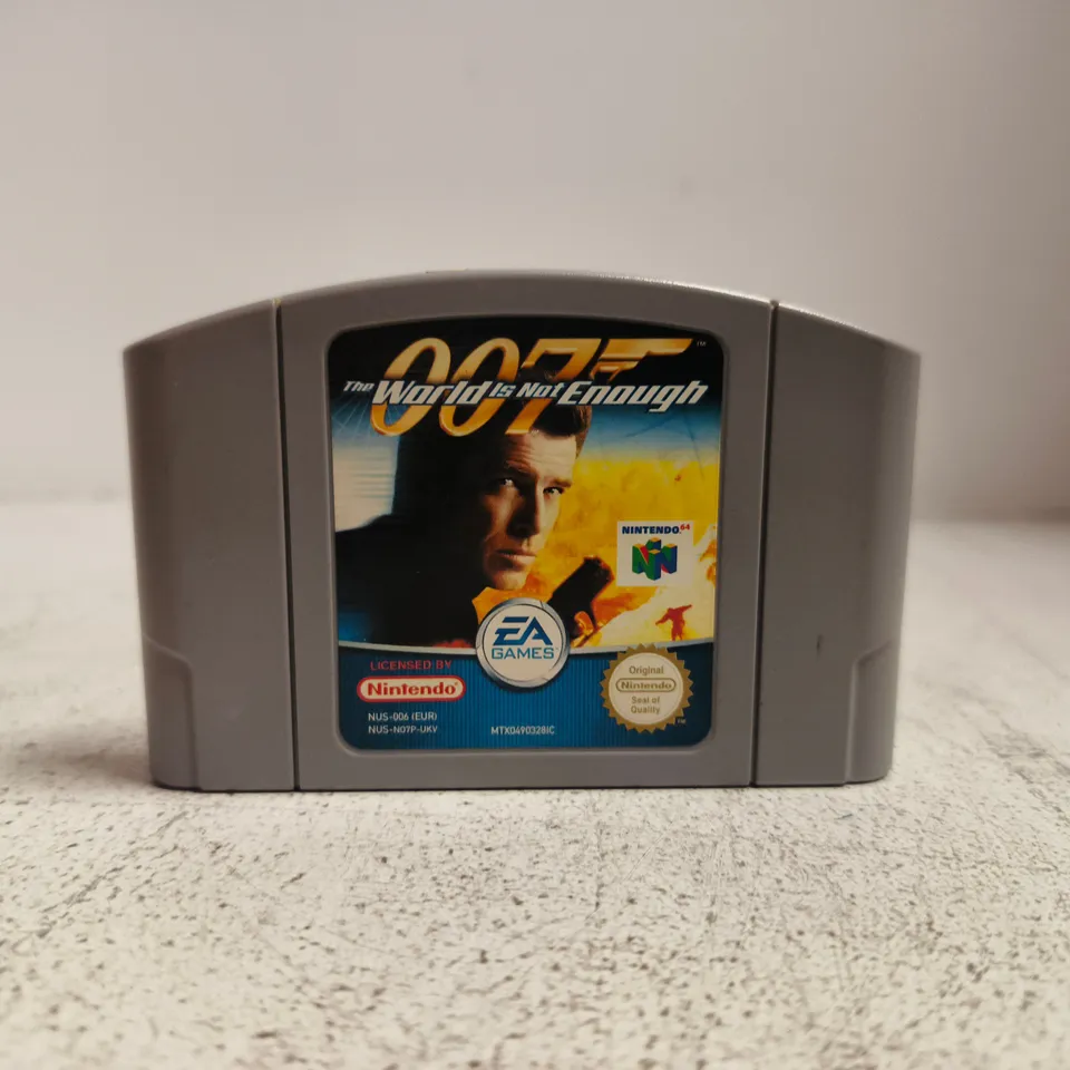 NINTENDO 64 GAME PAK – 007: THE WORLD IS NOT ENOUGH