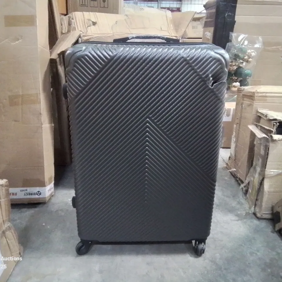 BOXED NEO DEEP GRAY HARDSHELL SUITCASE 