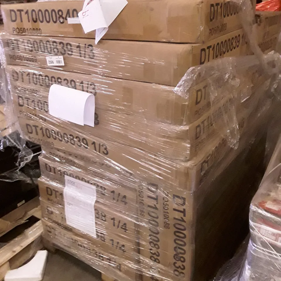 PALLET OF APPROXIMATELY 16 ASSORTED FLATPACK FURNITURE PARTS