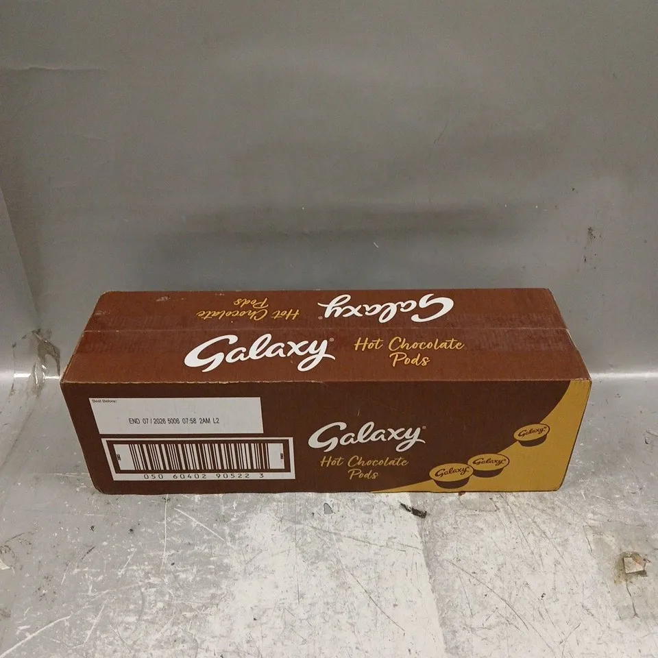 SEALED GALAXY HOT CHOCOLATE PODS 5X136G