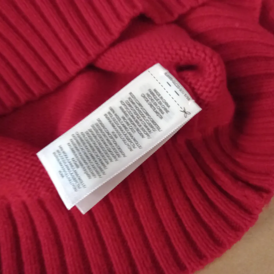 POLO RALPH LAUREN RED BEAR JUMPER - M
