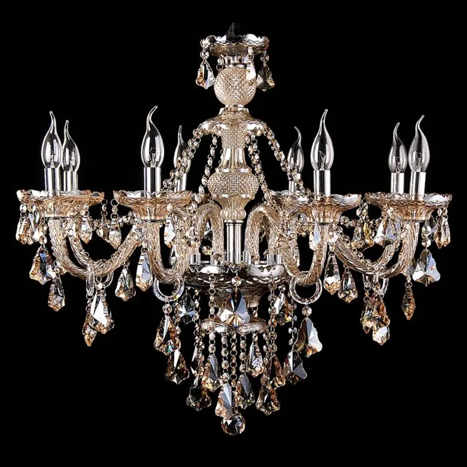 BOXED ALETHEA CRYSTAL CHANDELIER 