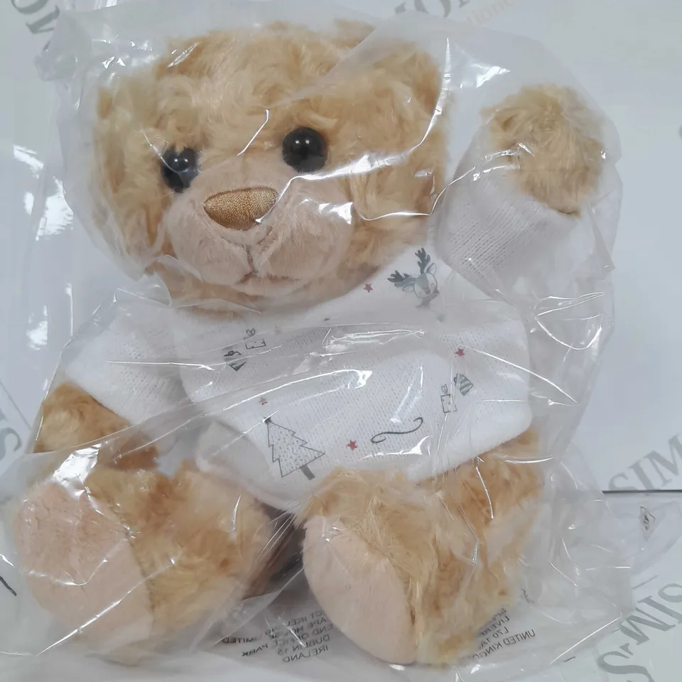 PERSONALISED CHRISTMAS KEEPSAKE TEDDY BEAR RRP £19.99