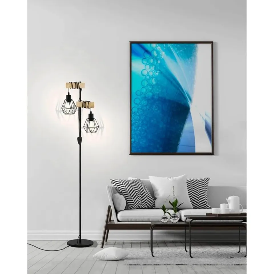 BOXED BURTON 166.5CM FLOOR LAMP