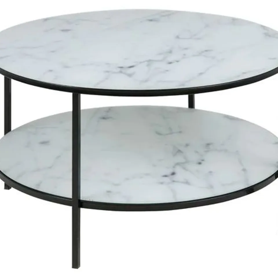 BOXED BONILLA COFFEE TABLE WITH STORAGE 