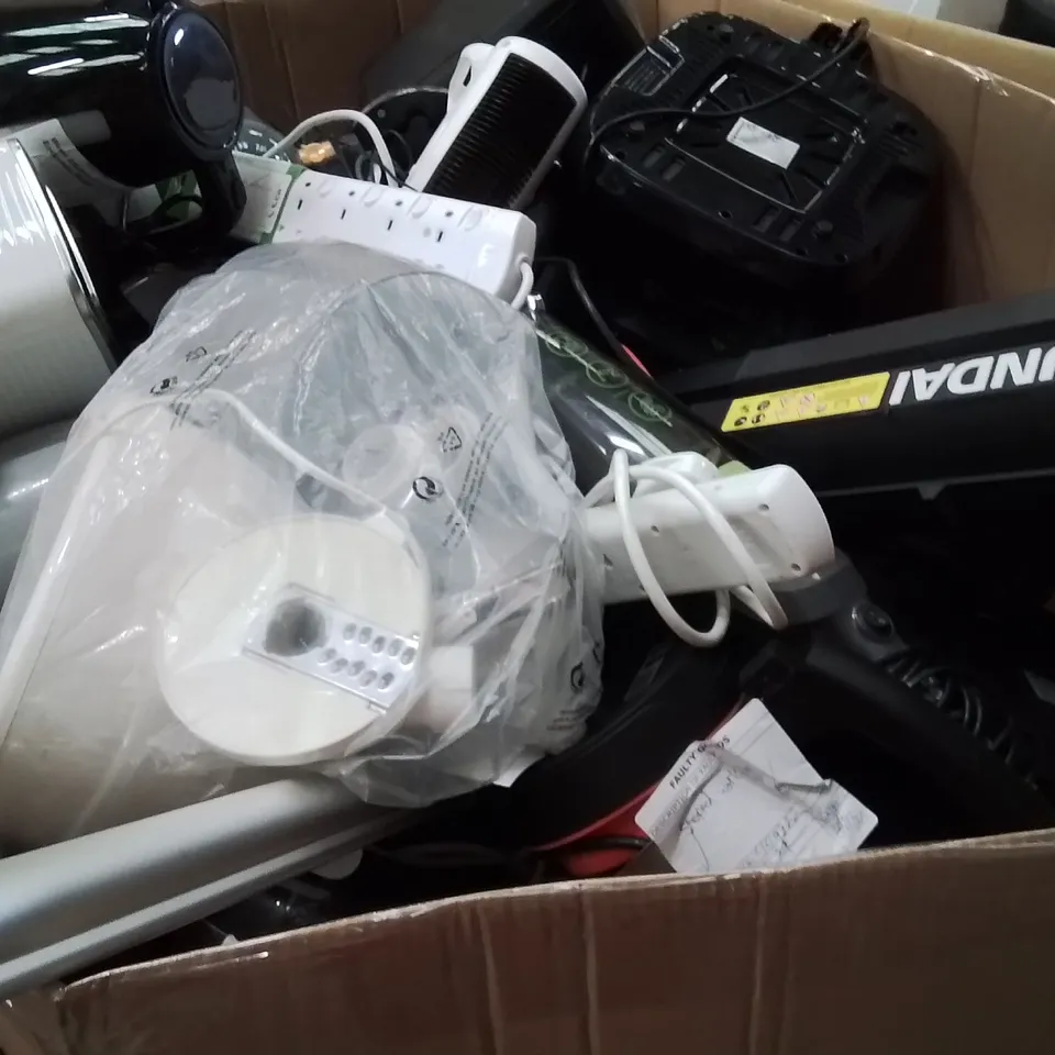 PALLET CONTAINING A LARGE QUANTITY OF ELECTRICAL PRODUCTS TO INCLUDE;EXTENTION LEAD,KETTLE,AIR FRYER,TOASTER