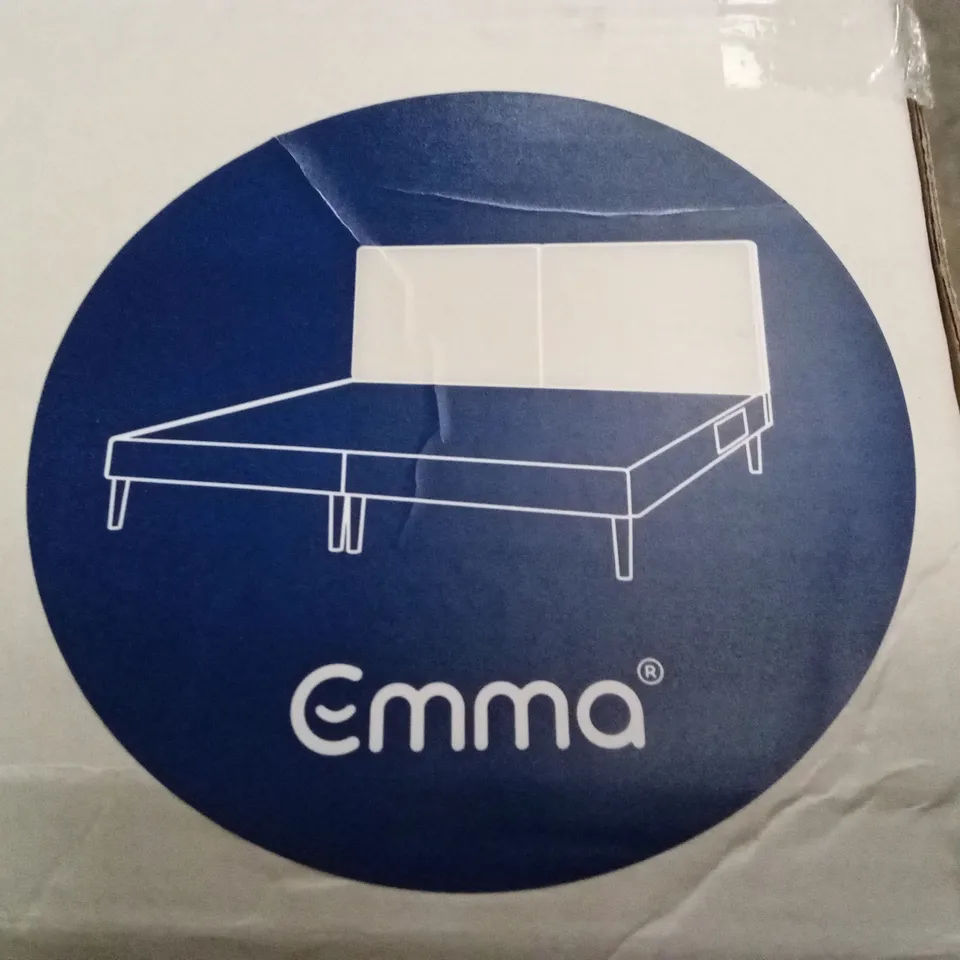 BRAND NEW BOXED EMMA BOX BED WITH HEADBOARD -150 x 200CM KING SIZE (3 BOXES)