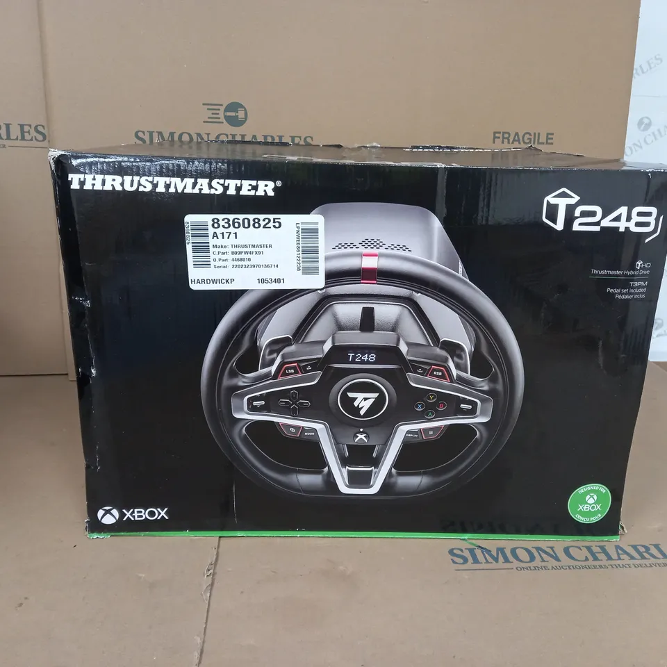 BOXED THRUSTMASTER T248 FORCE FEEDBACK RACING WHEEL