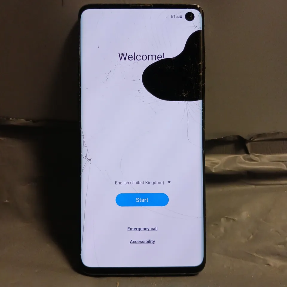 SAMSUNG GALAXY S10 IN BLACK