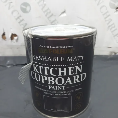 RUST-OLEUM CLOTTED CREAM MATT KITCHEN CUPBOARD PAINT 750ML