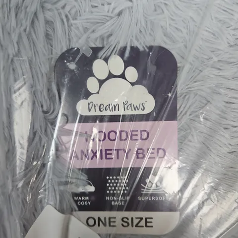 Dream Paws Hooded Anxiety Bed - One Size