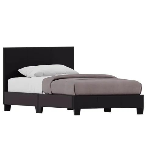 BOXED SCIPIO UPHOLSTERED BED - KING