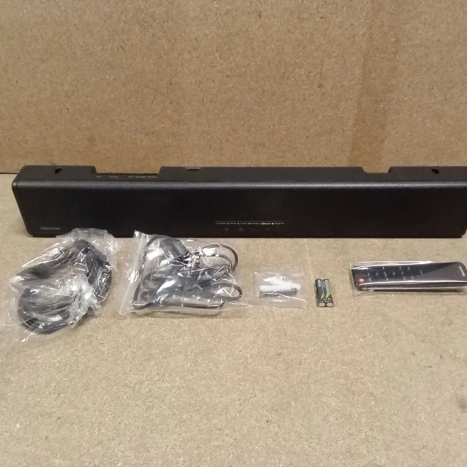 BOXED HISENSE HS214 2.1 ALL-IN-ONE SOUND BAR