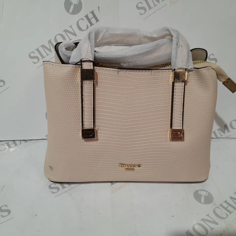 DUNE LONDON CREAM LEATHER BAG