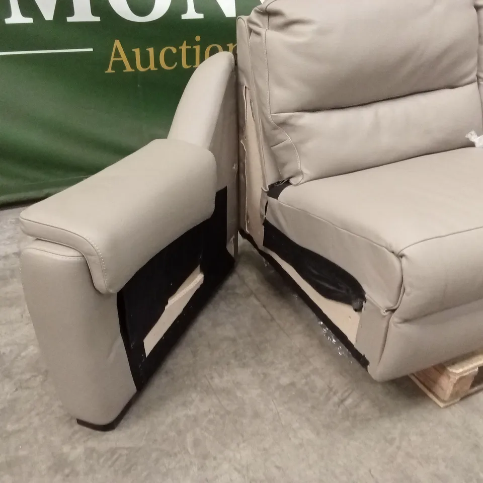 QUALITY DESIGNER ITALIAN MADE AVOLA 3 SEATER LEATHER SOFA