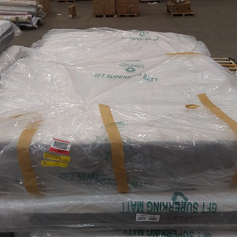 QUALITY BAGGED 7-ZONE ORTHO COOLING MEMORY FOAM 4'6" MATTRESS 