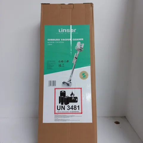 LINSAR CORDLESS VACUUM CLEANER – MT1901B / CVC-ECOM 120W (BOXED)