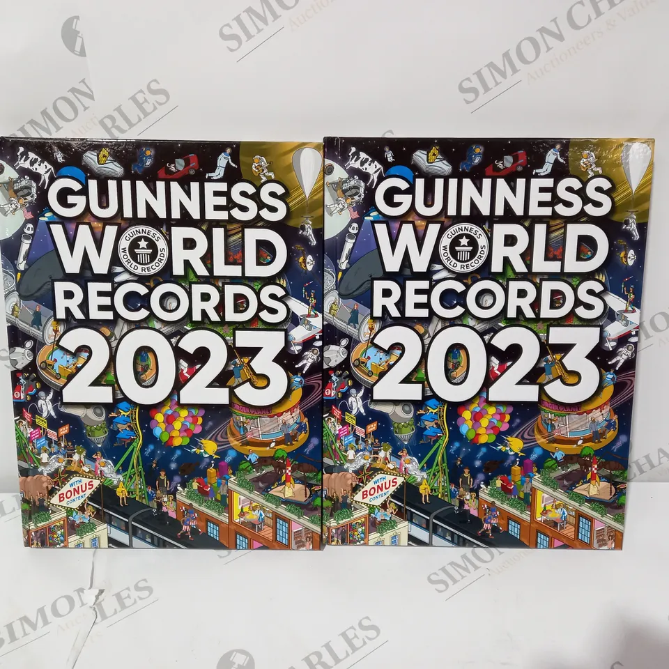 2 BRAND NEW GUINESS WORLD RECORDS 2023 ANNUAL