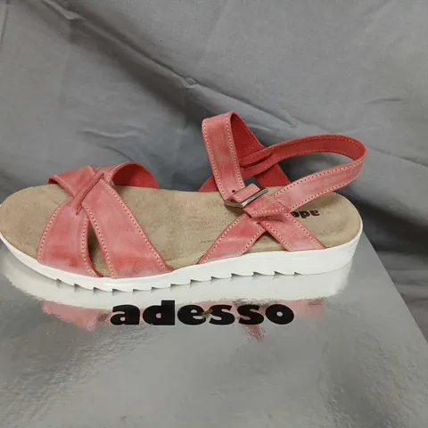 ADESSO AMELIE TANGERINE SANDALS - WOMEN'S UK 7 (EU 40)