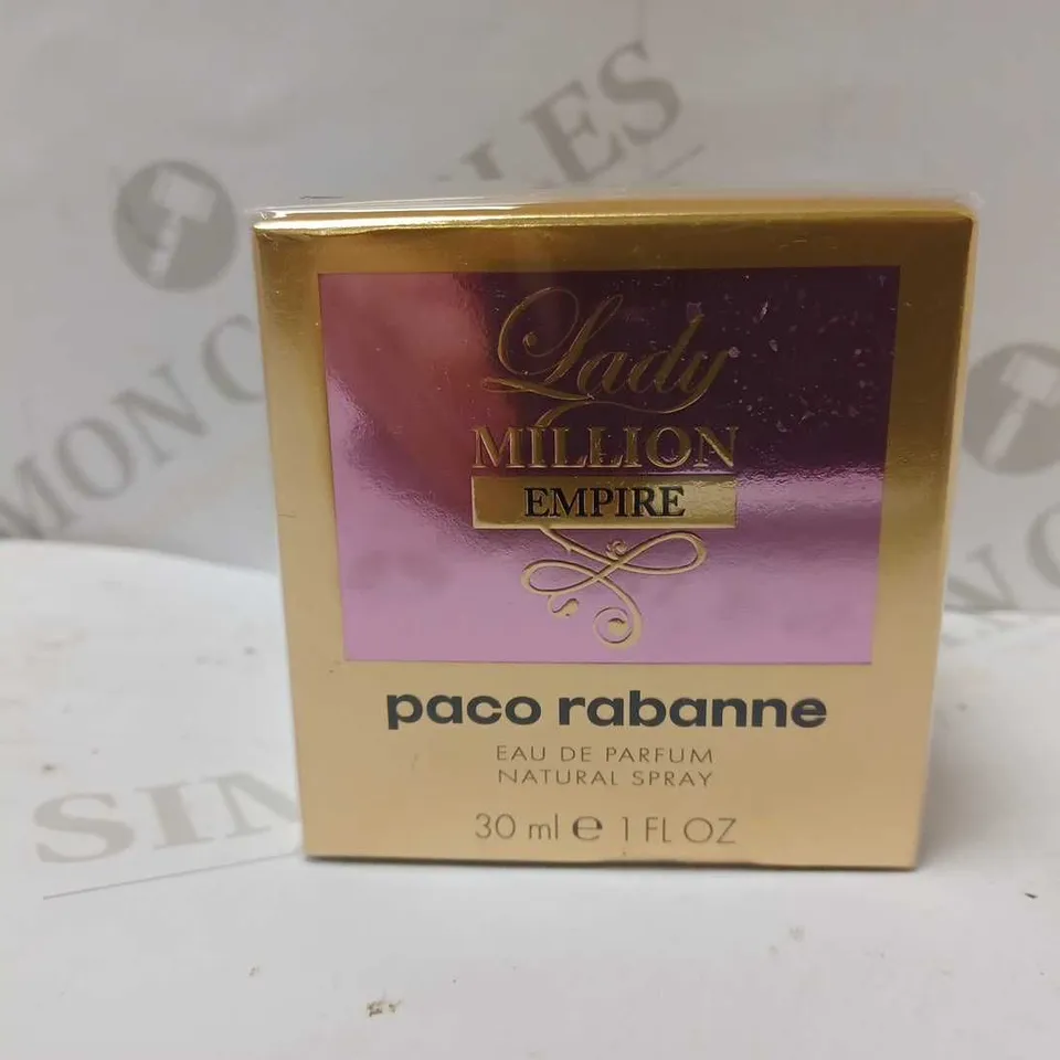 SEALED PACO RABANNE LADY MILLION EMPIRE EAU DE PARFUM 30ML